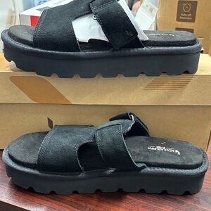 Black Platform Sandals